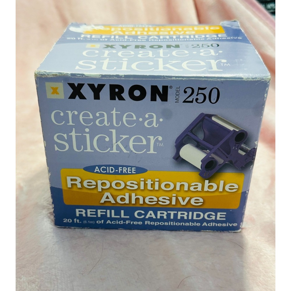 Xyron Repositionable Adhesive Refill Cartridge for Model 250 NEW